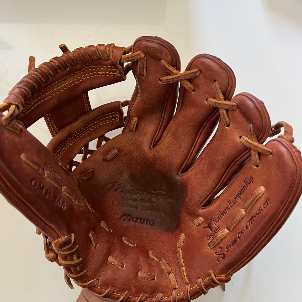 Mizuno Pro GMP 400 Baseball Glove Master Craftsman Northern European Kip Leather - Picture 3 of 16